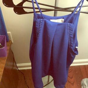 Royal Blue Dressy Tank